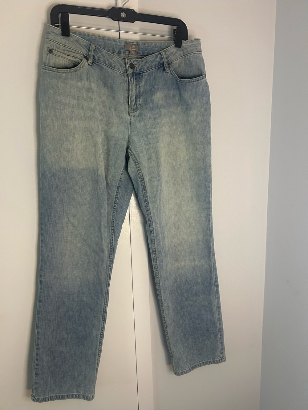 J. Jill Light Blue Straight-Leg Women's  boyfriend Jeans Size 10